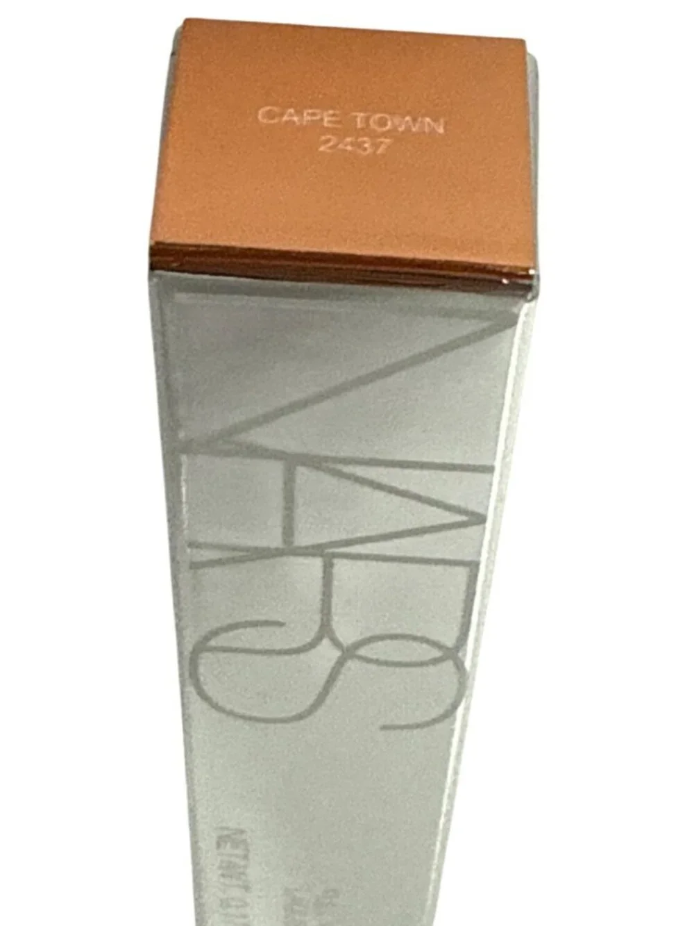 NARS Full Vinyl Lip Lacquer 2437 Cape Town Metallic Rose Gold 0.17 oz NIB